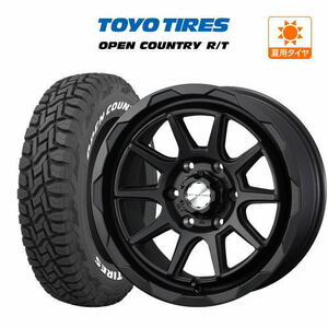 サマータイヤ ホイール 4本セット ウェッズ マッドヴァンス 06 TOYO オープンカントリー R/T 265/65R17 プラド