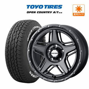 サマータイヤ ホイール 4本セット ウェッズ マッドヴァンス 07 TOYO オープンカントリー A/T EX 215/70R16 デリカD5