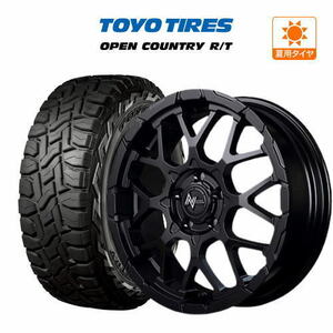 サマータイヤ ホイール 4本セット MID ナイトロパワー M28 バレット S TOYO オープンカントリー R/T 215/70R16 デリカD5 等