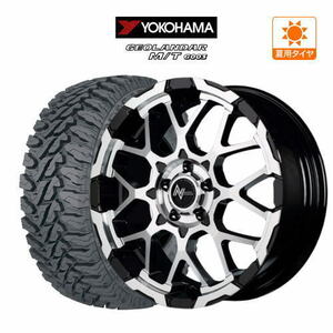 サマータイヤ ホイール 4本セット ナイトロパワー M28 バレット S YOKOHAMA ジオランダー M/T (G003) 215/70R16 デリカD5