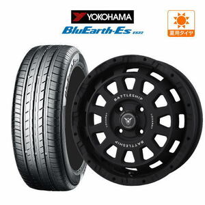 サマータイヤ ホイール 4本セット BADX ロクサーニ バトルシップ ネオ YOKOHAMA ブルーアースイーエス ES32 165/55R15