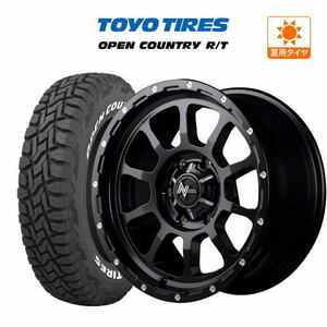 サマータイヤ ホイール 4本セット MID ナイトロパワー M10 パーシング TOYO オープンカントリー R/T 265/70R17