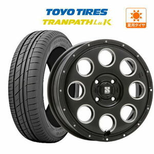 サマータイヤ ホイール 4本セット MLJ エクストリーム KK03 TOYO トランパス LuK 155/65R14