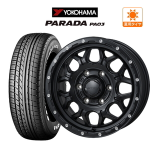 200系 ハイエース ホイール 4本セット モンツァ ハイブロック ジェラード YOKOHAMA PARADA パラダ PA03 215/65R16