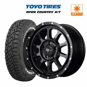 サマータイヤ ホイール 4本セット MID ナイトロパワー M10 パーシング S TOYO オープンカントリー R/T 225/70R16 デリカ 等