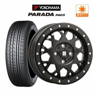 サマータイヤ ホイール 4本セット MLJ エクストリーム XJ04 YOKOHAMA パラダ PA03 165/55R14