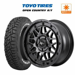 サマータイヤ ホイール 4本セット MID ナイトロパワー M29 スティンガー TOYO オープンカントリー R/T 235/70R16