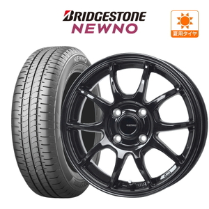 サマータイヤ ホイール 4本セット ホットスタッフ G.speed G-06 BRIDGESTONE ニューノ 155/65R13