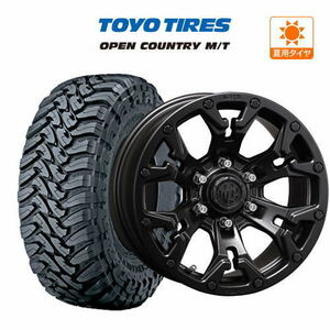 サマータイヤ ホイール 4本セット クリムソン MG ゴーレム TOYO オープンカントリー M/T 265/70R17