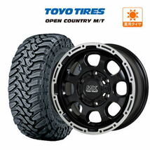 サマータイヤ ホイール 4本セット マッドクロス グレイス TOYO オープンカントリー M/T 265/70R17_画像1