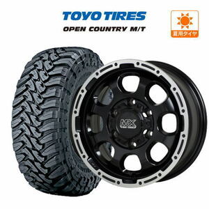 サマータイヤ ホイール 4本セット マッドクロス グレイス TOYO オープンカントリー M/T 265/70R17