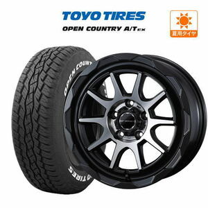 サマータイヤ ホイール 4本セット ウェッズ マッドヴァンス 06 TOYO オープンカントリー A/T EX 215/70R16 デリカD5