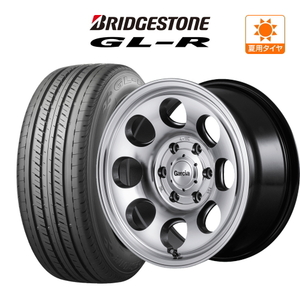 200系 ハイエース ホイール 4本セット MID ガルシア Palm8 BRIDGESTONE GL-R 215/65R16