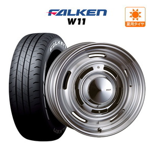 200系 ハイエース ホイール 4本セット クリムソン ディーン クロスカントリー FALKEN W11 215/65R16