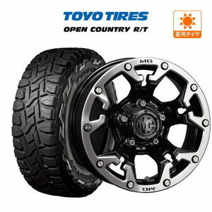 サマータイヤ ホイール 4本セット クリムソン MG ゴーレム TOYO オープンカントリー R/T 215/70R16 デリカD5 等