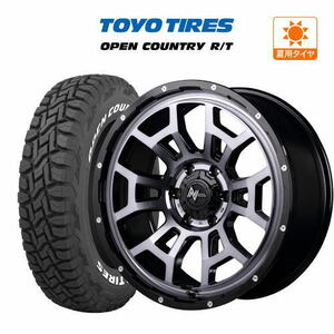 サマータイヤ ホイール 4本セット MID ナイトロパワー H6 スラッグ TOYO オープンカントリー R/T 265/70R17