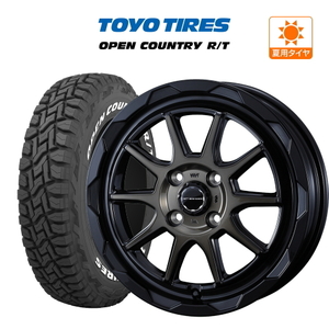 サマータイヤ ホイール 4本セット ウェッズ マッドヴァンス 06 TOYO オープンカントリー R/T 165/60R15