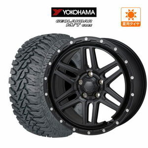 サマータイヤ ホイール 4本セット モンツァ ハイブロック エルデ YOKOHAMA ジオランダー M/T (G003) 215/70R16 デリカD5