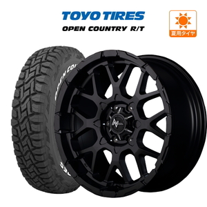 サマータイヤ ホイール 4本セット MID ナイトロパワー M28 バレット TOYO オープンカントリー R/T 275/55R20