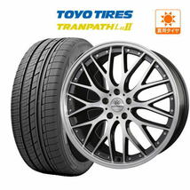 サマータイヤ ホイール 4本セット ロクサーニ マルチフォルケッタ 8.0J TOYO トランパス Lu2 245/40R20_画像1