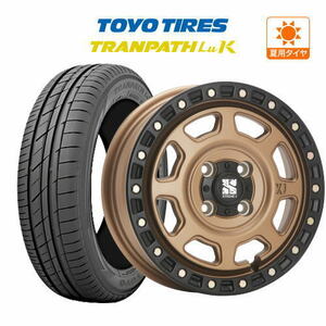 サマータイヤ ホイール 4本セット MLJ エクストリーム XJ07 TOYO トランパス LuK 155/65R14