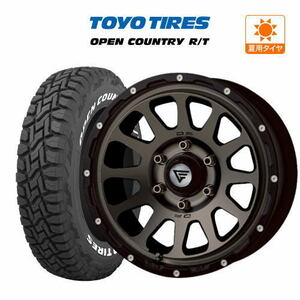 サマータイヤ ホイール 4本セット FORCE デルタフォース OVAL(オーバル) TOYO オープンカントリー R/T 265/65R17 プラド