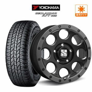 サマータイヤ ホイール 4本セット MLJ エクストリーム XJ03 YOKOHAMA ジオランダー A/T(G015) 225/70R16 デリカ 等