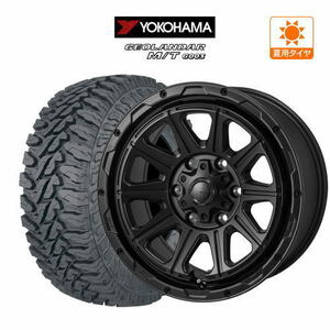 サマータイヤ ホイール 4本セット モンツァ ハイブロック レグルス YOKOHAMA ジオランダー M/T (G003) 265/65R17 プラド ハイラックス