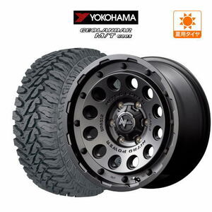 サマータイヤ ホイール 4本セット MID ナイトロパワー H12 ショットガン YOKOHAMA ジオランダー M/T (G003) 265/65R17 プラド ハイラックス