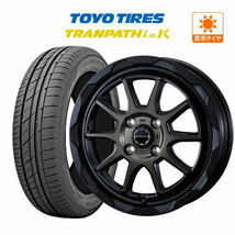 サマータイヤ ホイール 4本セット ウェッズ マッドヴァンス 06 TOYO トランパス LuK 155/65R14_画像1