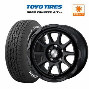 サマータイヤ ホイール 4本セット ウェッズ マッドヴァンス 06 TOYO オープンカントリー A/T EX 215/70R16 デリカD5