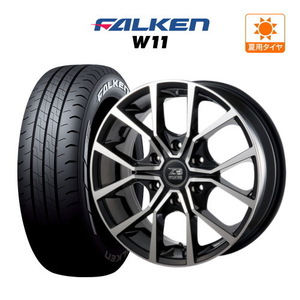 200系 ハイエース ホイール 4本セット アクト AKUT ゼロブレイク フォース FALKEN W11 215/65R16