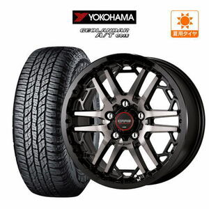 サマータイヤ ホイール 4本セット ワーク クラッグ ティーグラビック3 YOKOHAMA ジオランダー A/T(G015) 225/70R16 デリカ 等