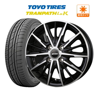 サマータイヤ ホイール 4本セット BADX AMD G-Line SP TOYO トランパス LuK 155/65R14