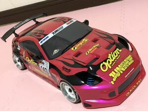 送料無料　1/10 日産　フェアレディZ Z33 イングスエアロ　マジョーラピンク塗装　未走行　NISSAN FAIRLADYZ ings ドリフト DRIFT