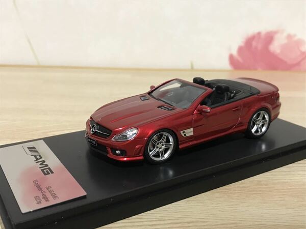 送料無料　1/43 メルセデスベンツ SL65 AMG カブリオレ　ミニカー　ABSOLUTE HOT MERCEDES BENZ Cabrio