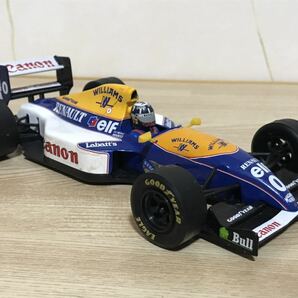 送料無料　1/24 ウィリアムズ ルノー FW14 フォーミュラカー ミニカー ONYX WILLIAMS RENAULT F1