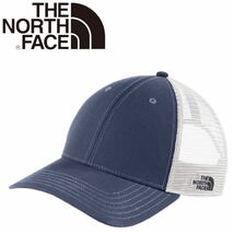 ノースフェイス 帽子 キャップ NF0A4VUA メッシュキャップ パッチロゴ ネイビー ユニセックス THE NORTH FACE ULTIMATE TRUCKER 新品_画像1