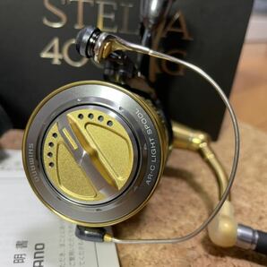 ★即決！稀少! シマノ 10 ステラ 4000XG 超美品！ 機関好調 SHIMANO STELLA 箱・ソフトケース付き★の画像2