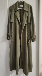 MEW'S REFINED CLOTHES ミューズリファインドクローズ 羽織 トレンチコート ロングコート トッパー