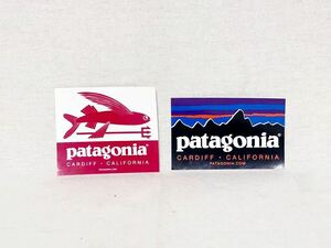 【送料無料】２枚セット patagonia パタゴニア ステッカー CARDIFF カーディフ バンパーステッカー