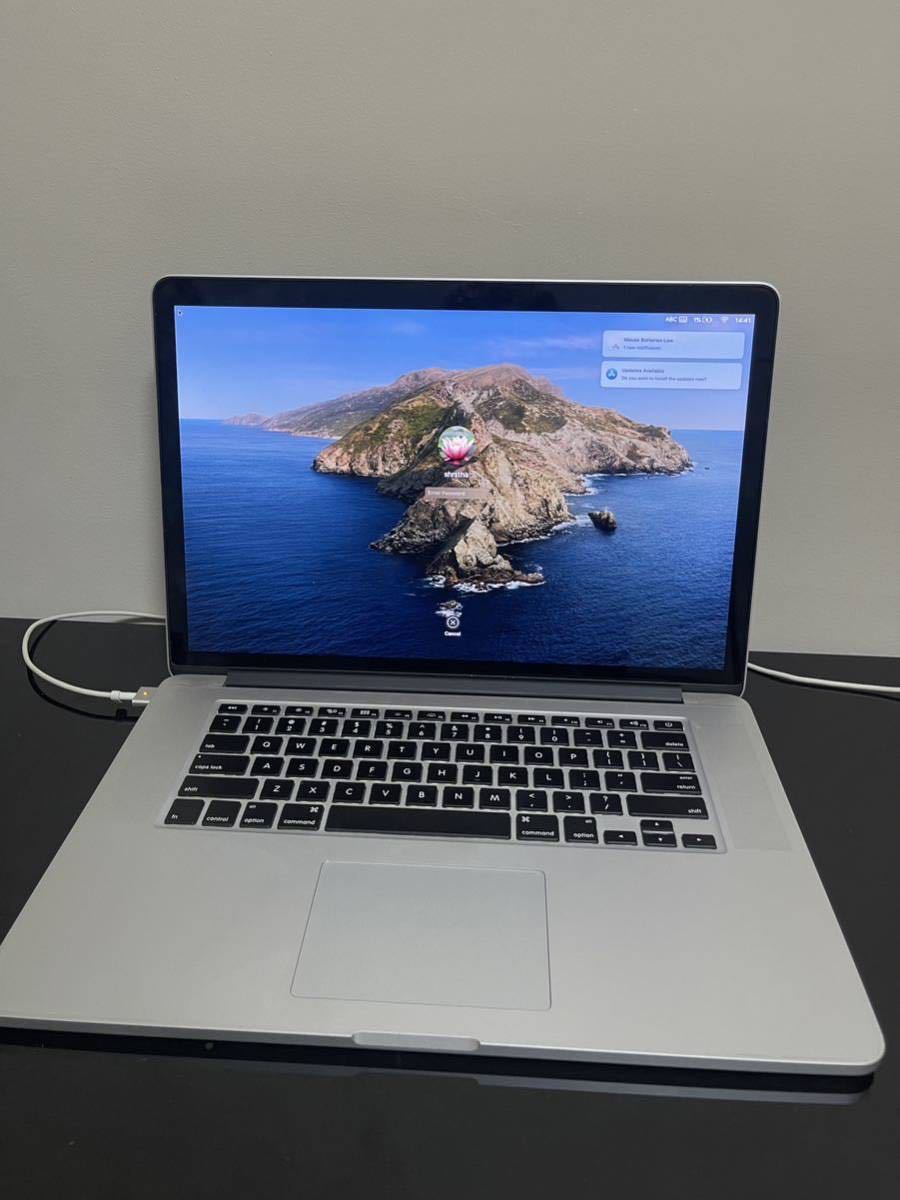 MacBook Pro (Retina 15-inches )A1398 Core i7 mem 8GB, SSD 256