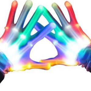 ライトアップ フィンガーライト 点滅LEDウォームグローブ 誕生日 クリスマス LED