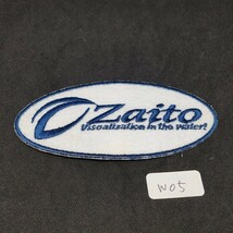 オーナー　オーナー針　ワッペン　OWNER WAPPEN 釣り　つり具　ZAITO ザイト　W05_画像1