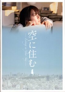 B５判　映画パンフレット　「空に住む」　青山真治　多部未華子　岸井ゆきの　美村里江　2020年