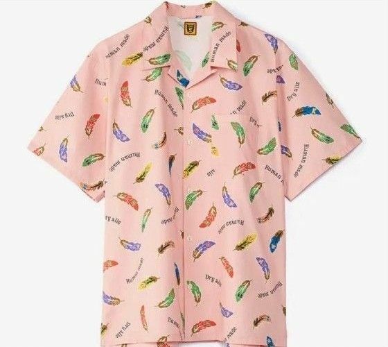 Human Made Feather Aloha Shirt XL　ヒューマンメード半袖シャツ　完売品　オープンカラーシャツ