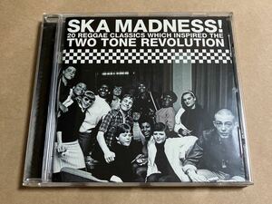 CD SKA MADNESS! 20REGGAE CLASSICS WHICH INSPIRED THE TWO TONE REVOLUTION SPEC2029 ケース汚れ