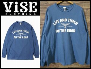 送無 V⑩ XL 新品未使用 VISE CLOTHING RED TAiL バイス クロージング レッドテイル 23SS 限定カラー LTOR-C L/S T-Shirt 長袖 Tシャツ