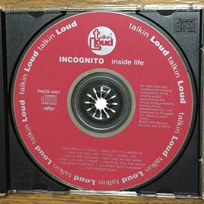 Incognito / Inside Life アシッドジャズ ジャズファンク 名作 国内盤14曲収録(品番:PHCR-4451) 廃盤 Jocelyn Brown The Brand New Heaviesの画像5