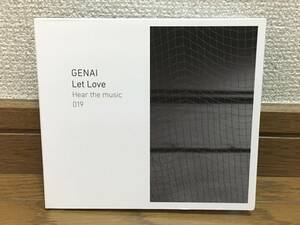 GENAI / LET LOVE フュージョン ソウル AOR 名曲カバー収録 傑作 国内盤(品番:VACZ-1389) 初回生産限定盤 帯付 Robbie Danzie / Krystol